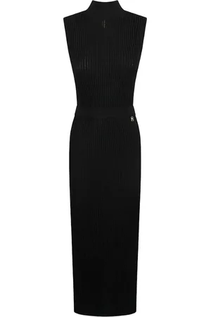 Elisabetta Franchi Geripptes Maxikleid