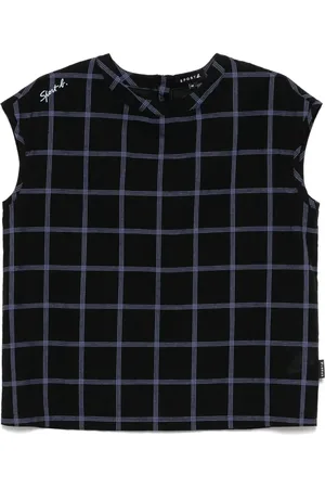 AGNÈS B. Kariertes Top