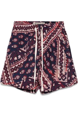 Kartik Research Shorts im Patchwork-Look