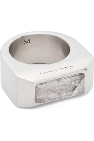 Rick Owens Crystal Pyramid Ring