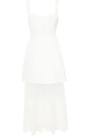 Simkhai Callan Minikleid mit Blumenstickerei