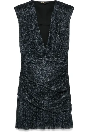 Maje Metallic mini dress