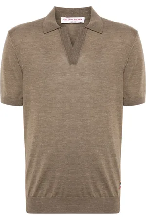 Orlebar Brown Gestricktes Poloshirt