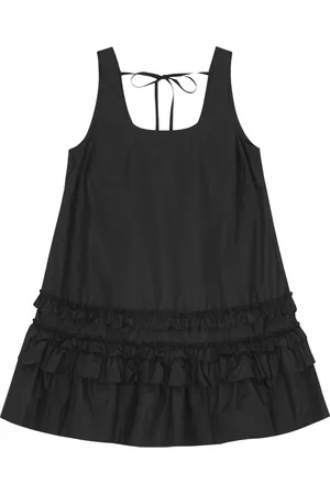 Ganni Kleid aus Popeline