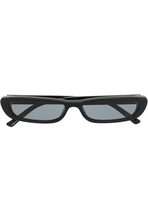 Linda Farrow X The Attico Sonnenbrille mit schmalem Gestell