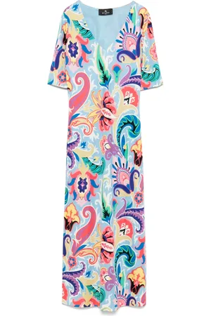 Etro Midikleid mit Paisley-Print