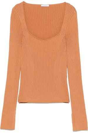 Patrizia Pepe Gerippter Strickpullover