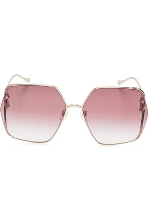 Gucci Sonnenbrille mit Web-Detail