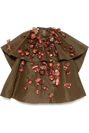 BIYAN Verzierte Taft-Bluse