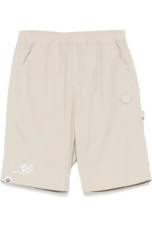 A Bathing Ape Shorts mit Logo-Patch