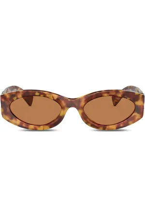 Miu Miu Cat-Eye-Sonnenbrille in Schildpattoptik