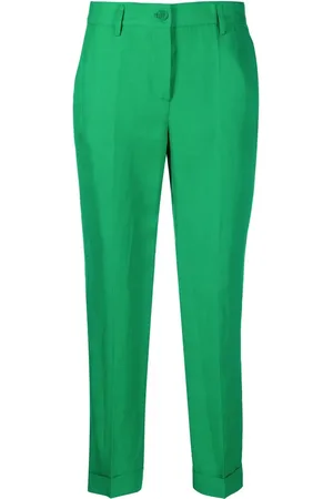 P.A.R.O.S.H. Cropped-Hose mit Bügelfalten