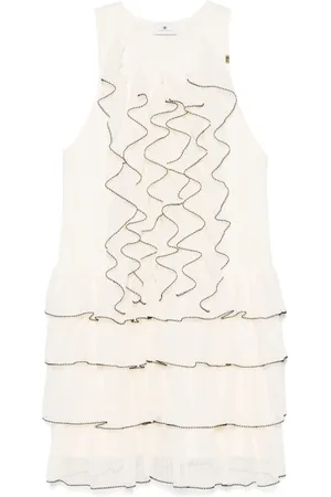 Elisabetta Franchi Minikleid mit Rüschen