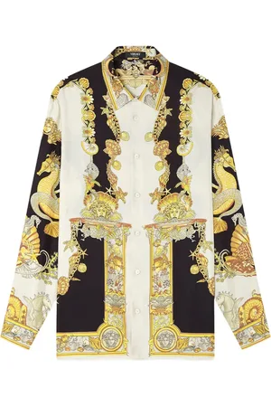 VERSACE Coral Theater Hemd