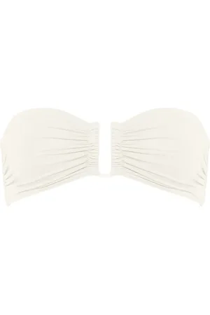 ERES Show ruched bandeau bikini top