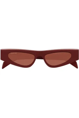 Gucci Sonnenbrille mit Logo-Print