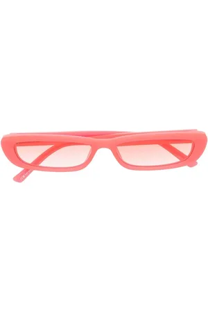 Linda Farrow X The Attico Sonnenbrille mit schmalem Gestell