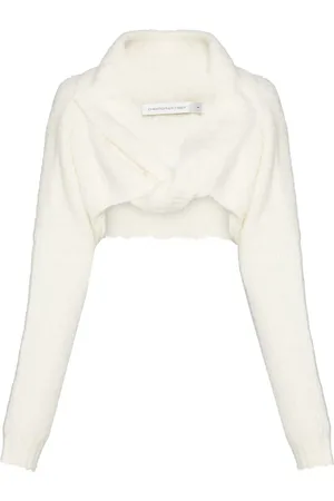 CHRISTOPHER ESBER Bouclé-Pullover mit Bolero