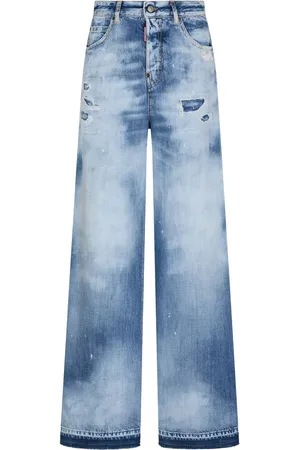 Dsquared2 Weite Jeans im Distressed-Look