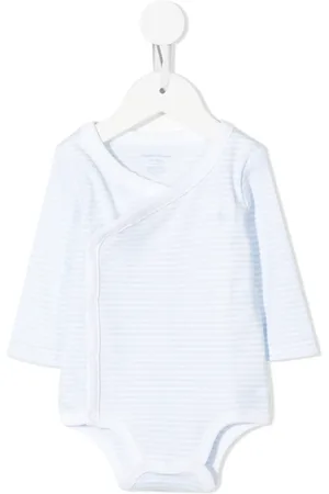 Ralph Lauren Gestreifter Pyjama mit Logo-Stickerei