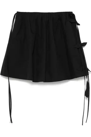 BLUMARINE Minirock mit Blumen-Applikationen