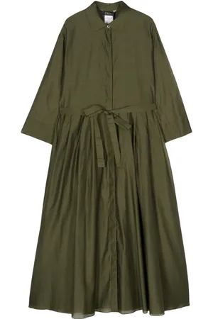 Max Mara Sial Baumwoll-Seiden-Midikleid
