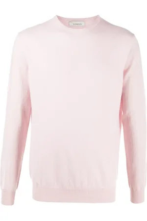 LANEUS Pullover mit Rundhalsausschnitt