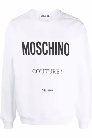 Moschino Pullover mit Logo-Print