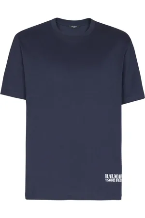 Balmain T-Shirt mit Logo-Stempel