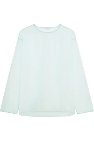 DRIES VAN NOTEN Hemd mit Sheer-Effekt