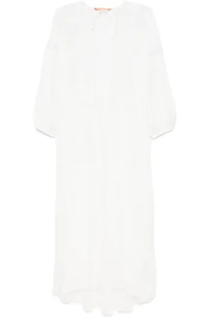 ERMANNO SCERVINO Maxikleid mit Lochstickerei