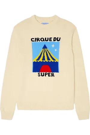 KIDSUPER STUDIOS Klassischer Intarsien-Pullover