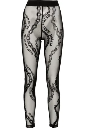 VERSACE Leggings mit Print