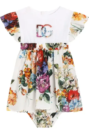 Dolce & Gabbana Kleid mit Blumen-Print