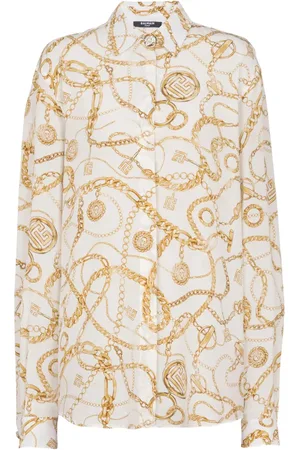 Balmain Hemd aus Seide