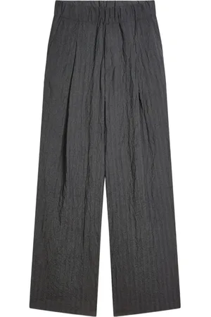 DRIES VAN NOTEN Wide-Leg-Hose mit Bundfalten