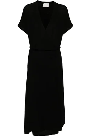 ALYSI Gewickeltes Midikleid