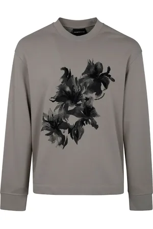 Emporio Armani Floral-print sweatshirt