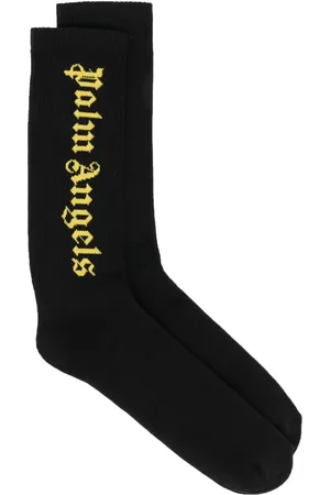 Palm Angels Socken mit Logo-Intarsie
