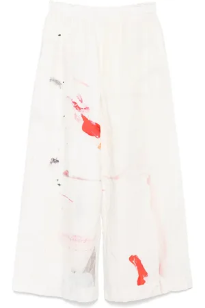 DANIELA GREGIS Paint-splashes trousers
