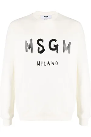 Msgm Sweatshirt mit Logo-Print