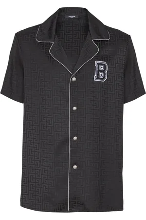 Balmain Pyjama-Oberteil im College-Look