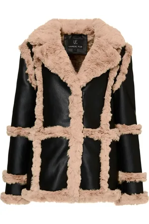 Unreal Fur Gate Keeper Jacke in Lederoptik