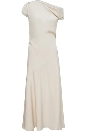 RACHEL GILBERT Aries Krepp-Midikleid