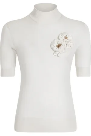 Dolce & Gabbana Gestricktes Seidenoberteil