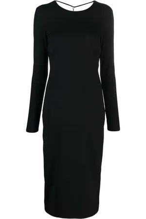 Patrizia Pepe Midikleid mit offenem Rücken