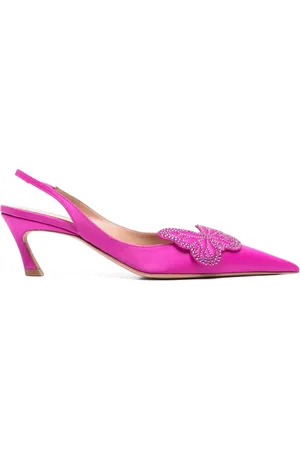 BLUMARINE Pumps mit Schmetterling 65mm