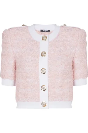 Balmain Klassischer Cropped-Cardigan