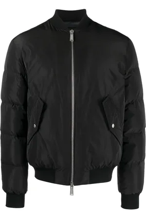Dsquared2 Gefütterte Jacke mit Logo-Stickerei