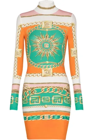 Balmain Kleid mit grafischem Print